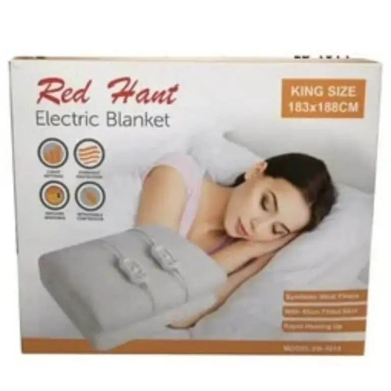 King Size Electric Blanket + FREE Hot Water Bag